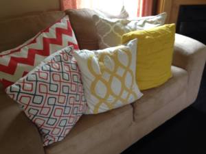 Pillows for redecorating